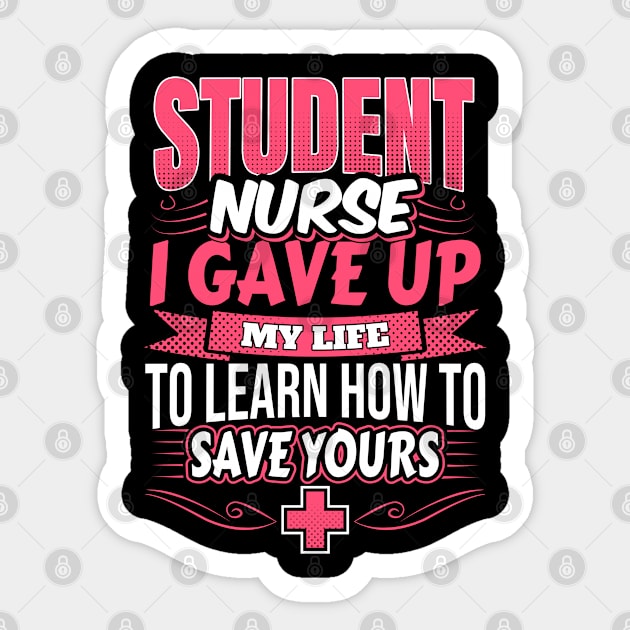 student nurse Sticker by The Losers Club
